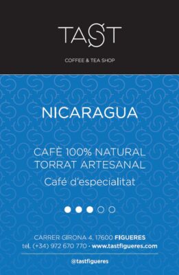 Cafè 100% natural. Torrat artesanal.