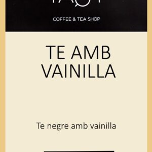 Te amb VAINILLA